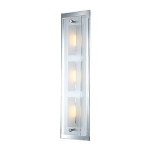 Wandleuchte Sabira Metall - Silber - 3-flammig