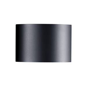 LED-Außenleuchte Siri 44 Aluminium R Schwarz Aluminium