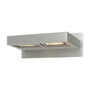 LED-wandlamp Spectrum 2 lichtbronnen mat nikkelkleurig