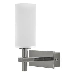 Wandlamp Valor glas/roestvrij staal - 1 lichtbron