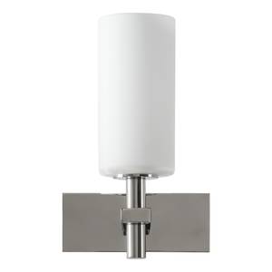 Wandlamp Valor glas/roestvrij staal - 1 lichtbron