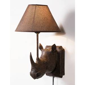 Lampada a muro WL Rhino Materiale sintetico/Tessuto - Materiale sintetico/Tessuto - 1 lume