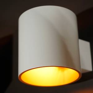 Lampada alogena da parete Yeye II alluminio - 1 luce