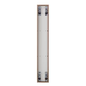 Étagère murale Anzio I Blanc mat - Hauteur : 108 cm