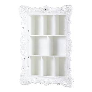 Open wandkast Figino II Wit - Plaatmateriaal - 80 x 105 x 23 cm