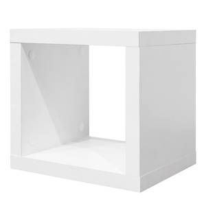 Open wandkast Holt I Wit - Plaatmateriaal - 26 x 26 x 22 cm