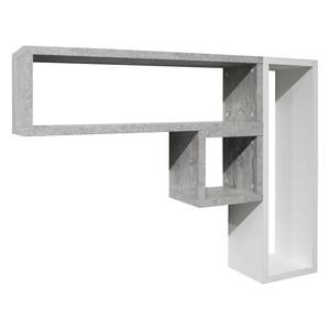 Étagère suspendue Holt I Gris - Bois manufacturé - 26 x 26 x 22 cm