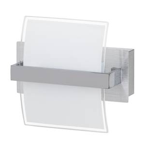 Wandspot Trust Metall/Glas Silber 1-flammig