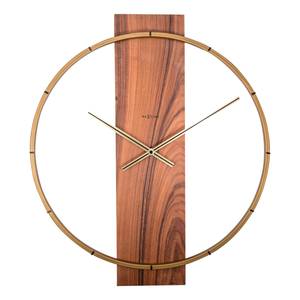 Horloge Carl Acier - Marron