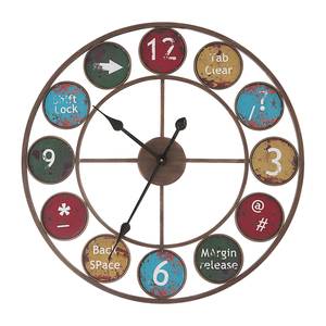 Horloge Henon Fer - Multicolore