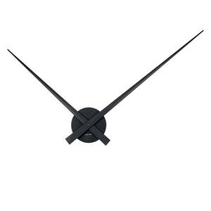 Horloge murale Little Big Time Aluminium noir