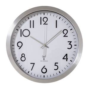 Horloge Needville Aluminium - Blanc