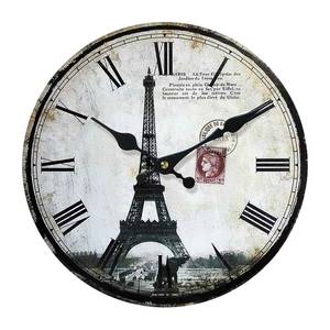 Horloge Paris I Noir / Blanc