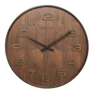 Horloge murale Wood Wood Medium Marron