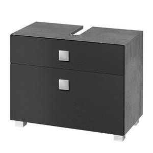 Meuble sous vasque Genf Anthracite / Noir