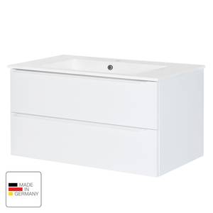 Meuble lavabo Ares Blanc mat - Largeur : 103 cm