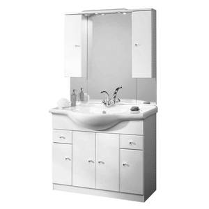 Meuble lavabo Ina 105 Blanc