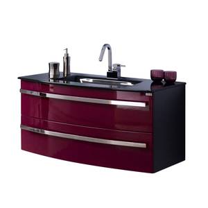 Meuble lavabo Kingston Mauve - Matière plastique - 112 x 50 x 51 cm