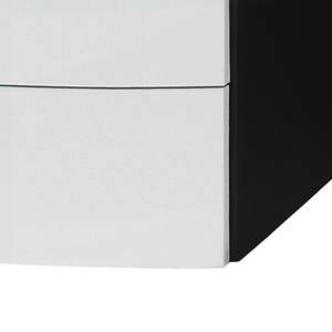 Meuble à lavabo Vibrant Anthracite / Blanc - 90cm