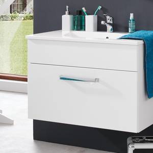 Meuble lavabo Adamo I Blanc - Bois manufacturé - 81 x 54 x 46 cm