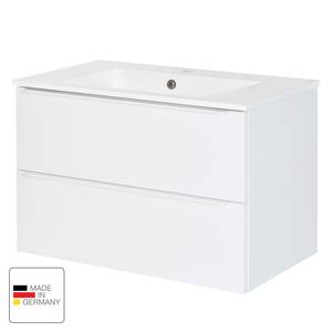 Meuble lavabo Ares Blanc mat - Largeur : 78 cm