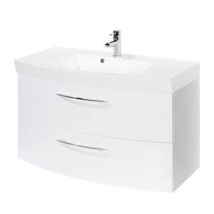 Set mobile lavabo (2 pezzi) Strahan Bianco