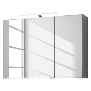 Dummy Bianco/Grigio 80 cm - Bianco lucido / Grafite - Larghezza: 80 cm