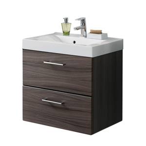 Armadietto con lavabo Well-ness Quercia scura