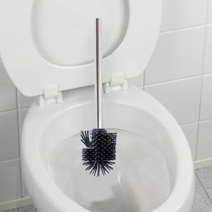 Wc-set Plus roestvrij staal - chroomkleurig