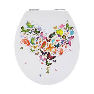 WC-Sitz Butterfly Weiß, mit Absenkautomatik