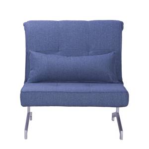 Verwisselbare bekleding Cardini Uno voor slaapfauteuil - geweven stof - Stof Bora: Blauw