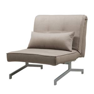 Verwisselbare bekleding Cardini Uno voor slaapfauteuil - geweven stof - Stof Zahira: Beige-Grijs