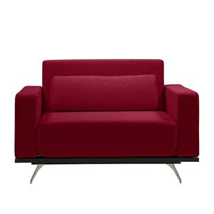 Verwisselbare bekleding Copperfield Plus voor slaapfauteuil - geweven stof - Stof Bora: Rood