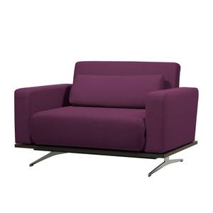 Verwisselbare bekleding Copperfield Plus voor slaapfauteuil - geweven stof - Stof Zahira: Auberginekleurig