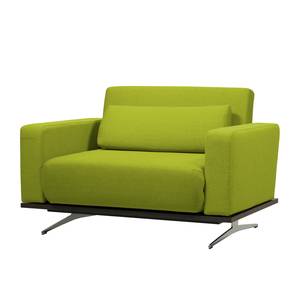 Verwisselbare bekleding Copperfield Plus voor slaapfauteuil - geweven stof - Stof Zahira: Limegroen