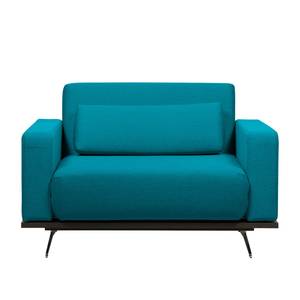 Verwisselbare bekleding Copperfield Plus voor slaapfauteuil - geweven stof - Stof Zahira: Turquoise