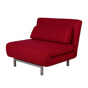 Verwisselbare bekleding Copperfield voor slaapfauteuil - geweven stof - Stof Bora: Rood