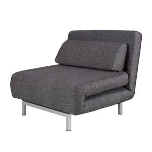 Housse de rechange fauteuil Copperfield Tissu - Tissu Parsa : Gris-Noir