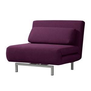 Verwisselbare bekleding Copperfield voor slaapfauteuil - geweven stof - Stof Zahira: Auberginekleurig