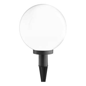 Borne lumineuse Kira Globe Matière synthétique - 1 ampoule - Abat-jour diamètre : 30 cm