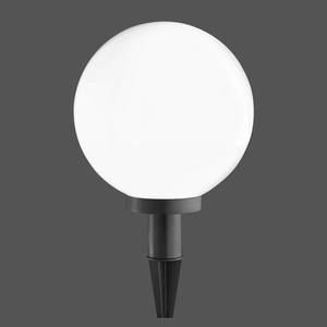 Wegeleuchte Kira Globe Kunststoff - 1-flammig - Durchmesser Lampenschirm: 50 cm