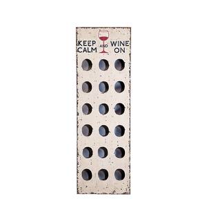 Scaffale per vini Vintage 140 cm Bianco - Legno/Effetto - 46 x 140 x 11 cm