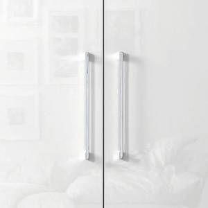 Armoire à portes battantes KSW II Blanc alpin brillant / Chêne sauvage - 2