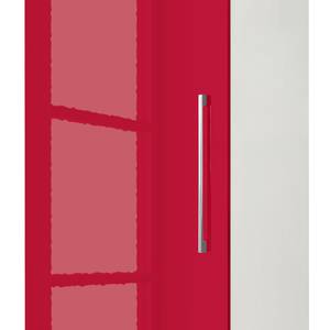 Armoire à portes battantes KSW III Rouge brillant - Hauteur : 144 cm