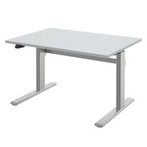 Schreibtisch UpDown 2 II (höhenverstellbar) - Grau - 140 x 80 cm