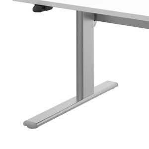 Schreibtisch UpDown 2 II (höhenverstellbar) - Weiß - 140 x 80 cm