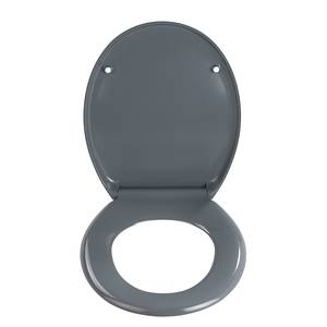 Siège WC premium Ottana Acier inoxydable - Gris foncé