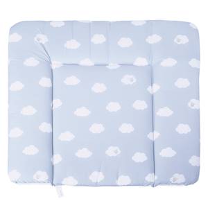 Matelas à langer soft Kleine Wolke bleu Coton