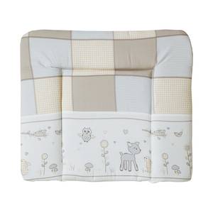 Wickelauflage Tierfreunde Beige / Blau