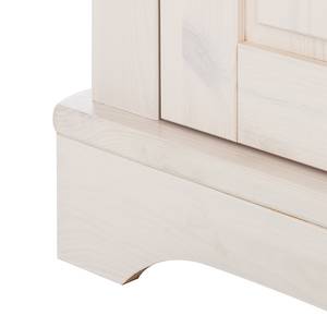 Fasciatoio Karlotta Pino massello / Bianco Shabby - White Washed